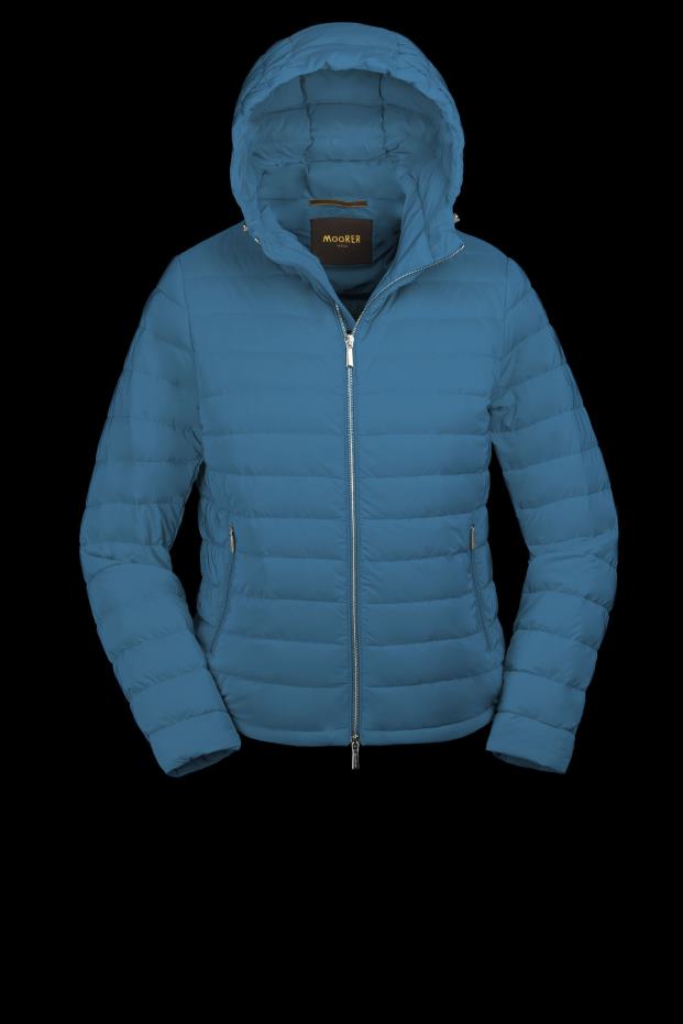MooRER basilicum-os lichte denim Heren kleding 6660H429