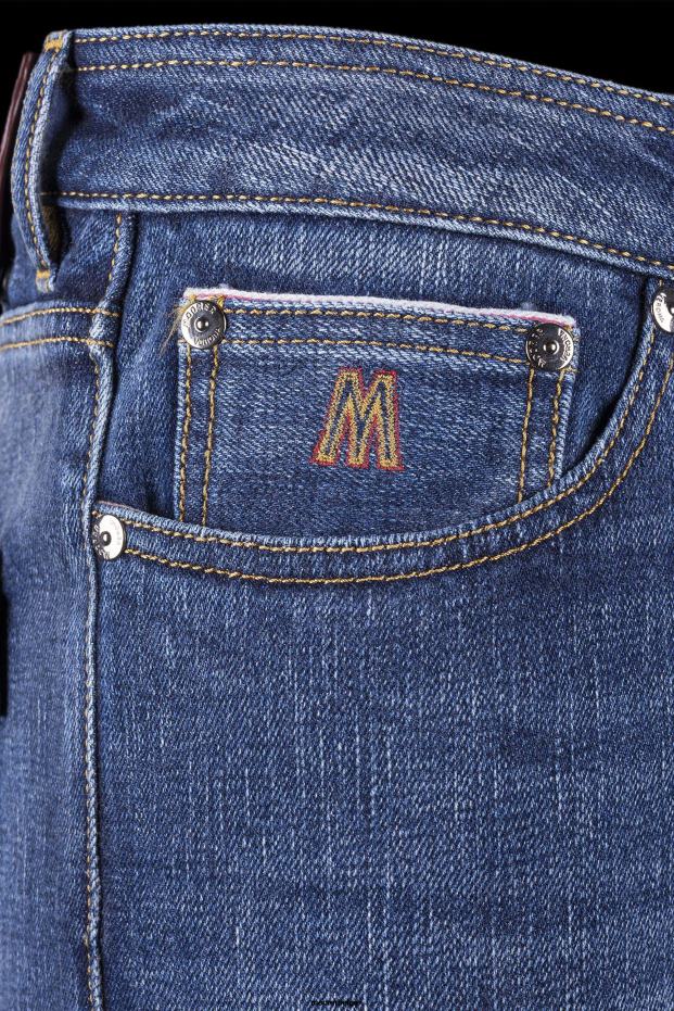 MooRER credi dc104 w 4009 s 10 rosso denim Heren kleding 6660H397