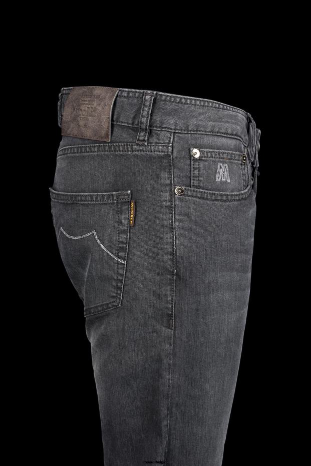 MooRER pavel-701 w. 4018s4 nero denim Heren kleding 6660H486