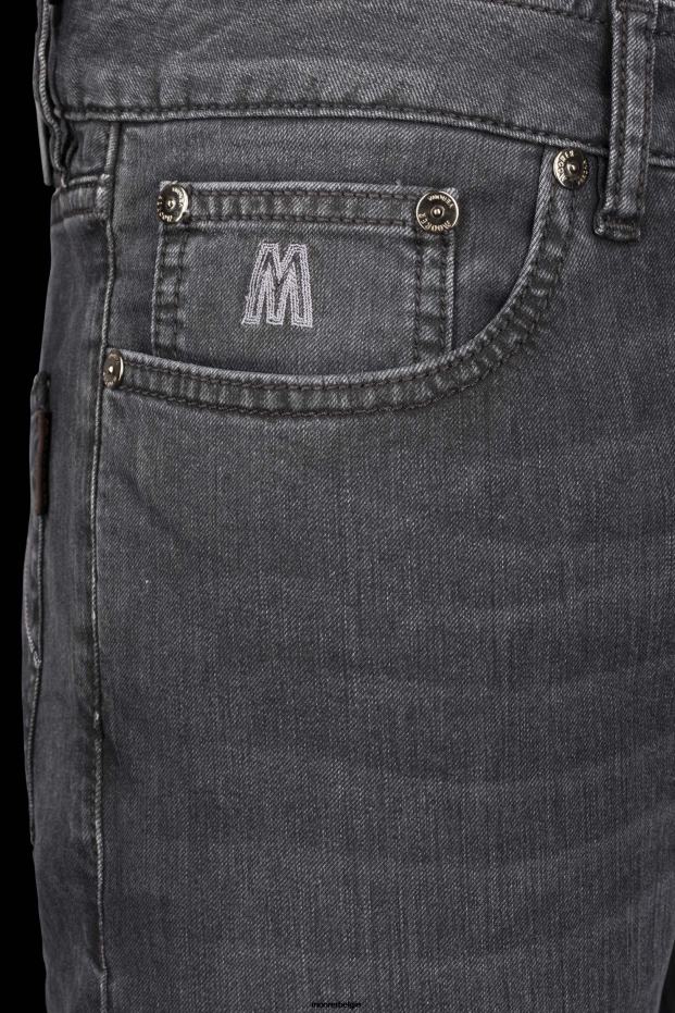 MooRER pavel-701 w. 4018s4 nero denim Heren kleding 6660H486