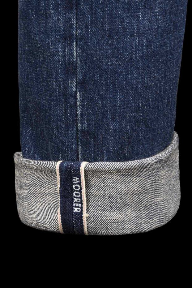MooRER pilon-dc104 w. 4021 s3p rood denim Heren kleding 6660H797