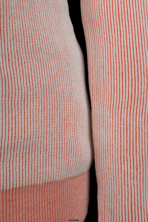 MooRER cornelius-vsp bianco/corallo Heren kleding 6660H208