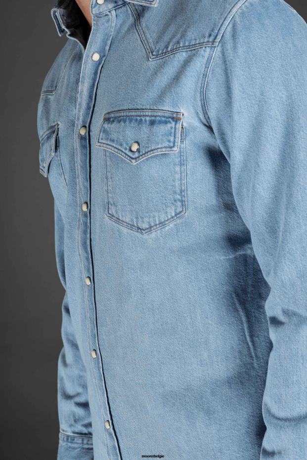 MooRER larrie-df306 vintage chiaro Heren kleding 6660H586