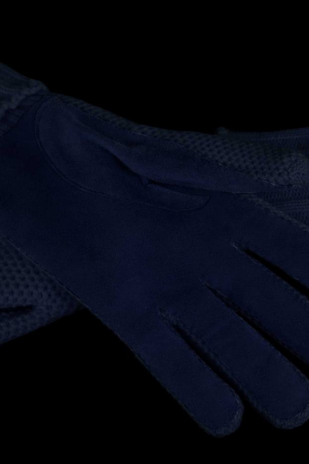 MooRER Guanto gebreide suède-kse mazarine vrouwen accessoire 6660H788