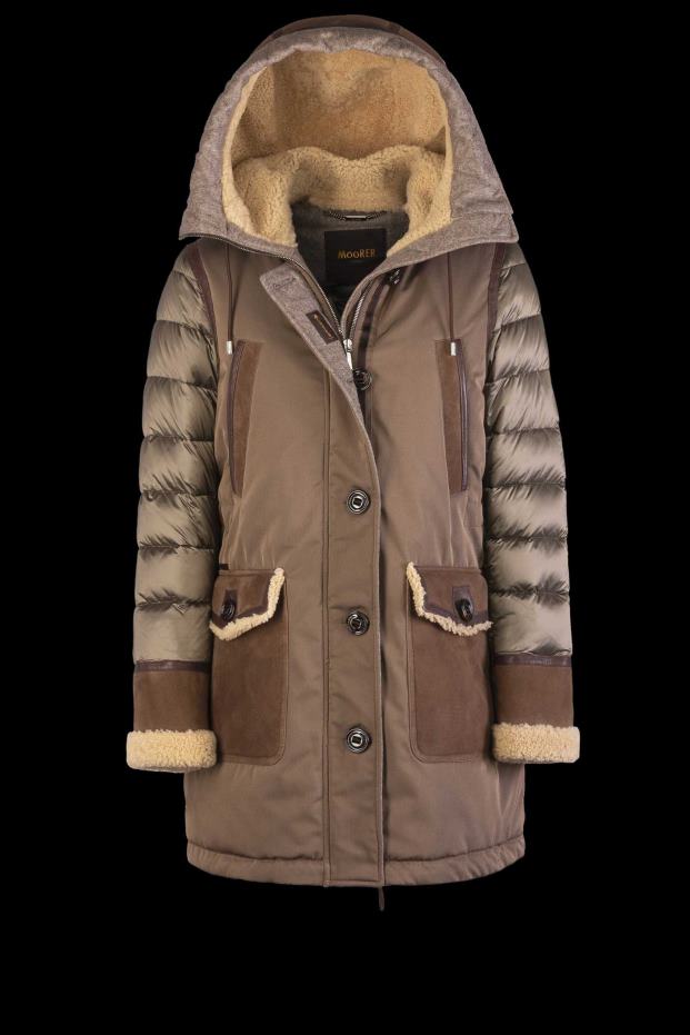 MooRER emi-wco bever vrouwen kleding 6660H1155