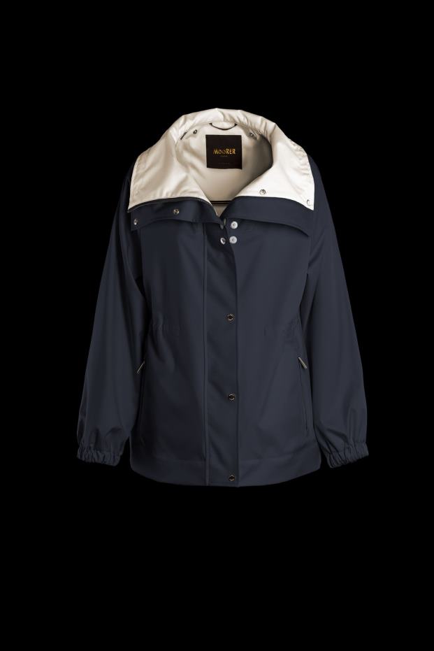 MooRER romea-bijvoeglijk naamwoord donkerblauw/avorio licht vrouwen kleding 6660H1183