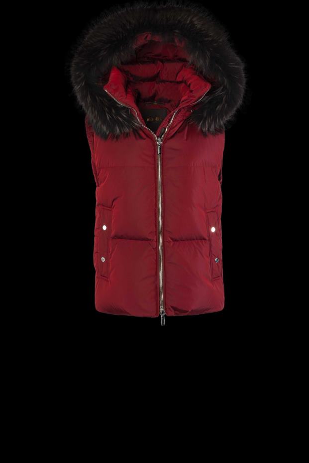 MooRER fuente-fur-amc rood vrouwen kleding 6660H1107